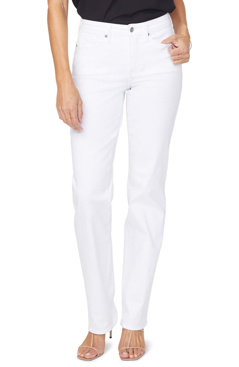 NYDJ High Waist Relaxed Straight Leg Jeans, Main, color,