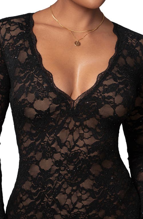 Jluxlabel Canada Long Sleeve Lace Body-con Dress