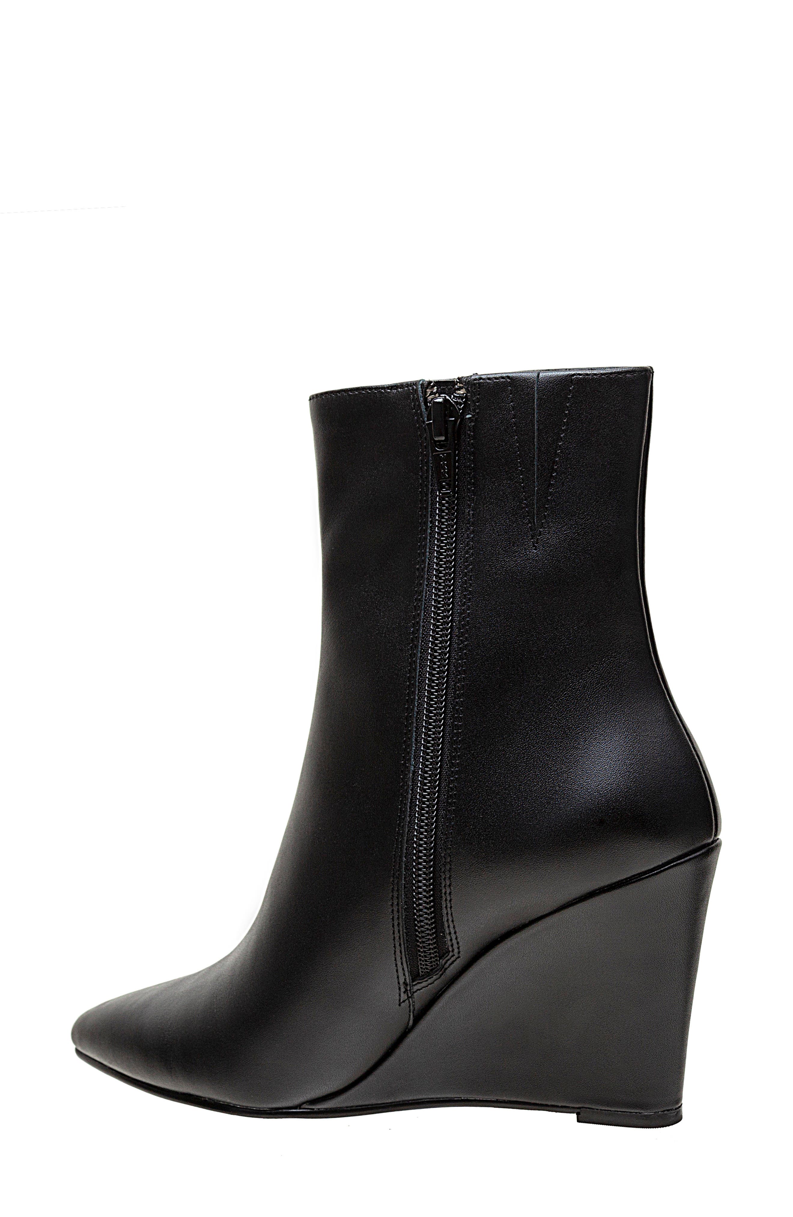 Lisa Vicky Sassy Pointed Toe Wedge Bootie, Alternate, color, 