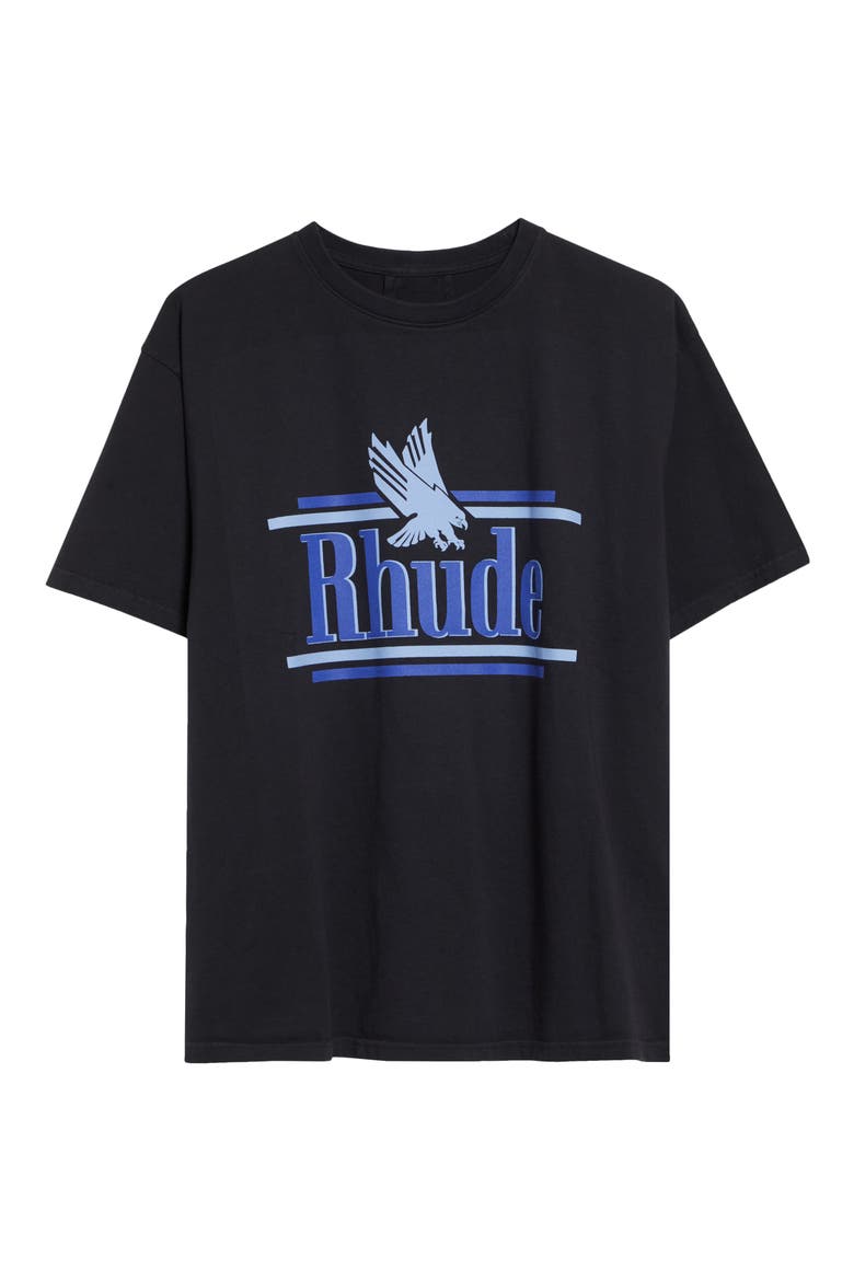 Rossa Graphic T-Shirt, Alternate, color, VINTAGE BLACK / BLUE
