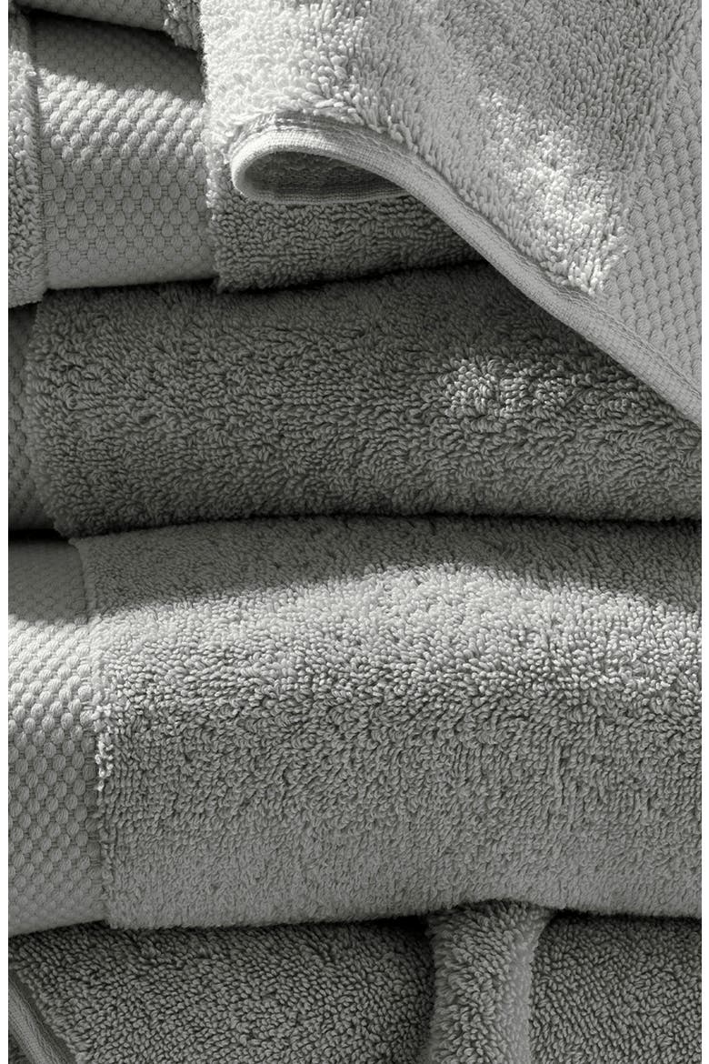 Plush 6-Piece Organic Cotton Bath Towel Set, Alternate, color, SHORE