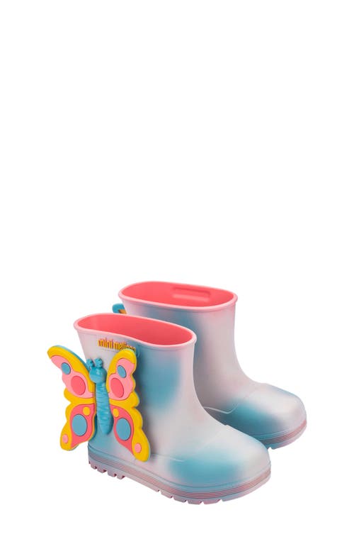Mini Melissa Welly Wonderland Boot In Multi