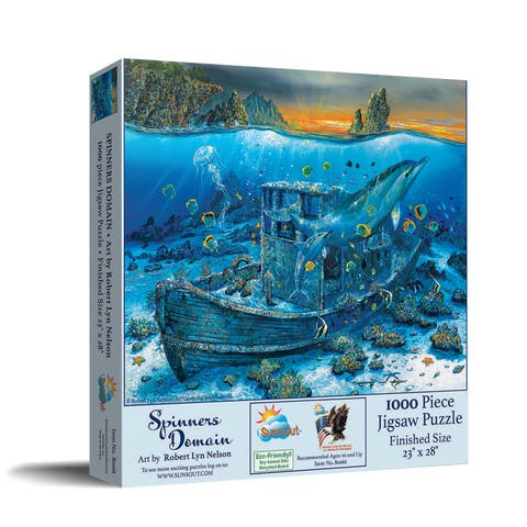 Spinners Domain 1000 piece Jigsaw Puzzle for Adults