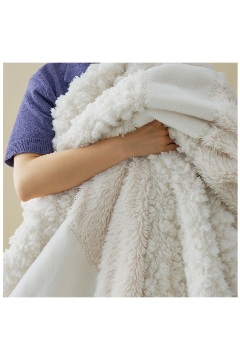 Harlan Throw Blanket, Alternate, color, SNOW