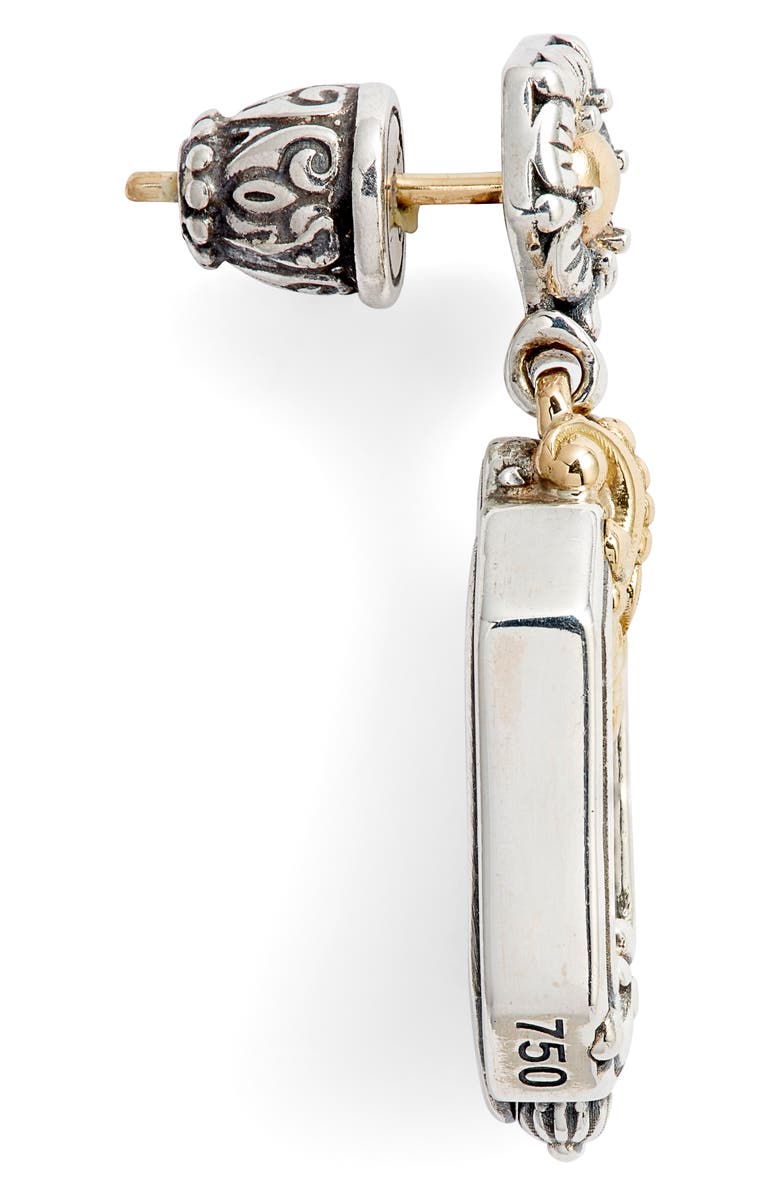 Konstantino Hestia Shield Drop Earrings, Alternate, color, 