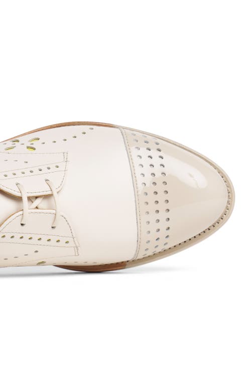 The Office Of Angela Scott Mr. Ava Cap Toe Derby In Limoncello