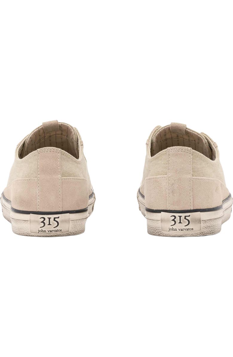 John Varvatos Vintage Laceless Low Top Sneaker, Alternate, color, Faded Twine