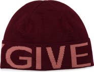 Givenchy Logo Wool Beanie