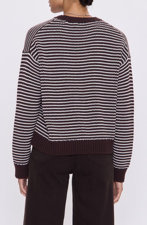 Pistola Aura Stripe Sweater In Brown
