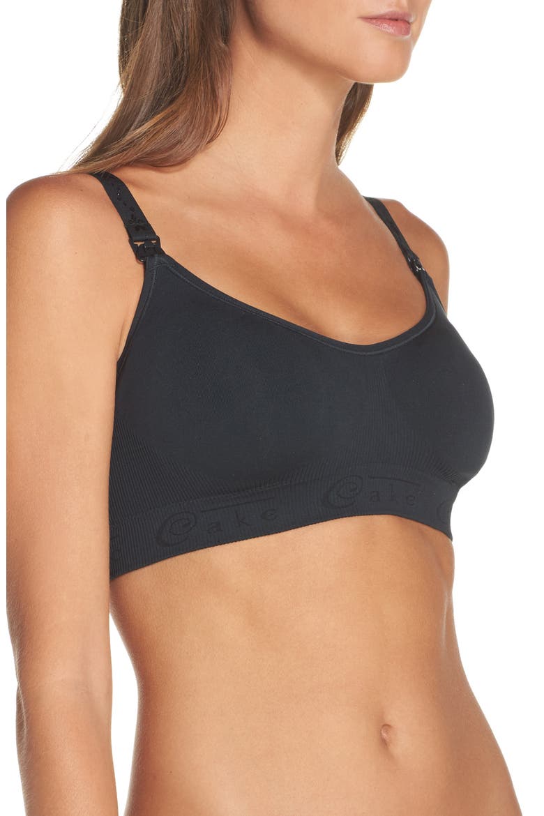 Rock Candy Wireless Nursing Bra, Alternate, color, BLACK