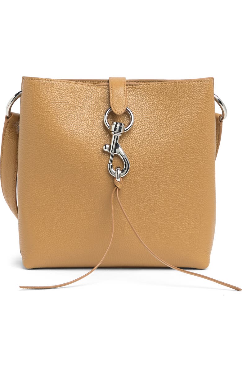 Rebecca Minkoff Megan Small Leather Feed Bag, Main, color,