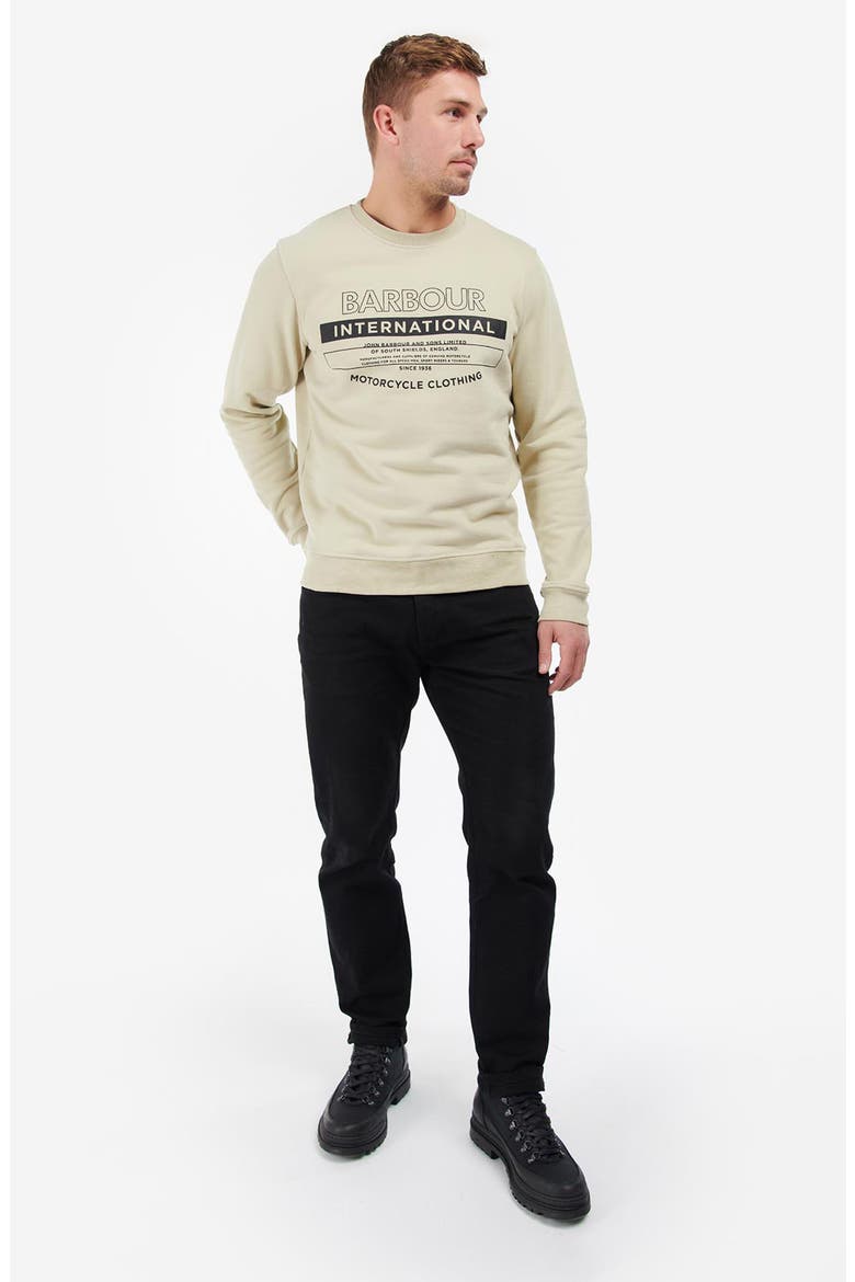 International Graphic Sweatshirt, Alternate, color, OYSTER