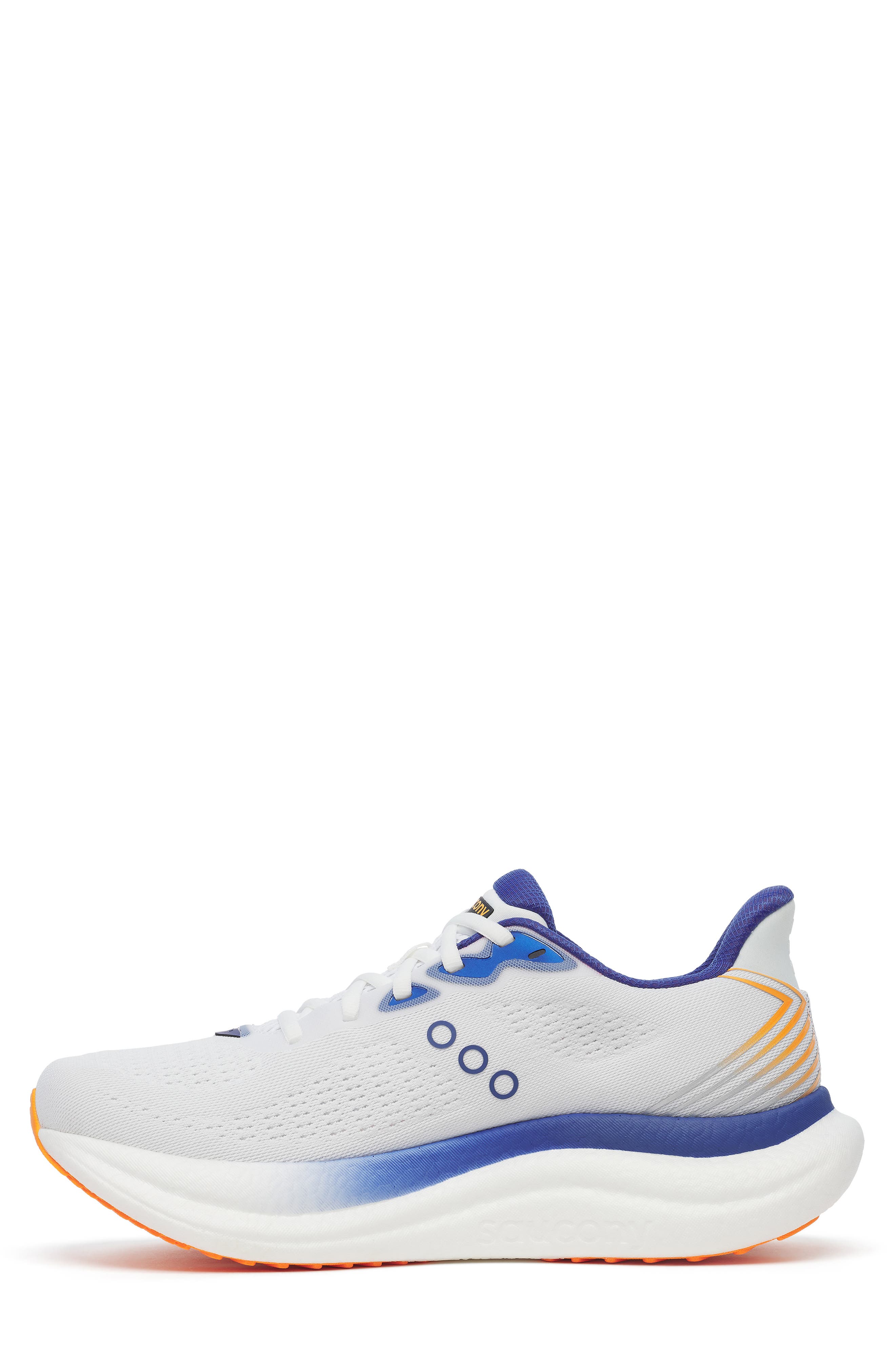 Triumph 23 Running Shoe, Alternate, color, WHITE/ AZURITE