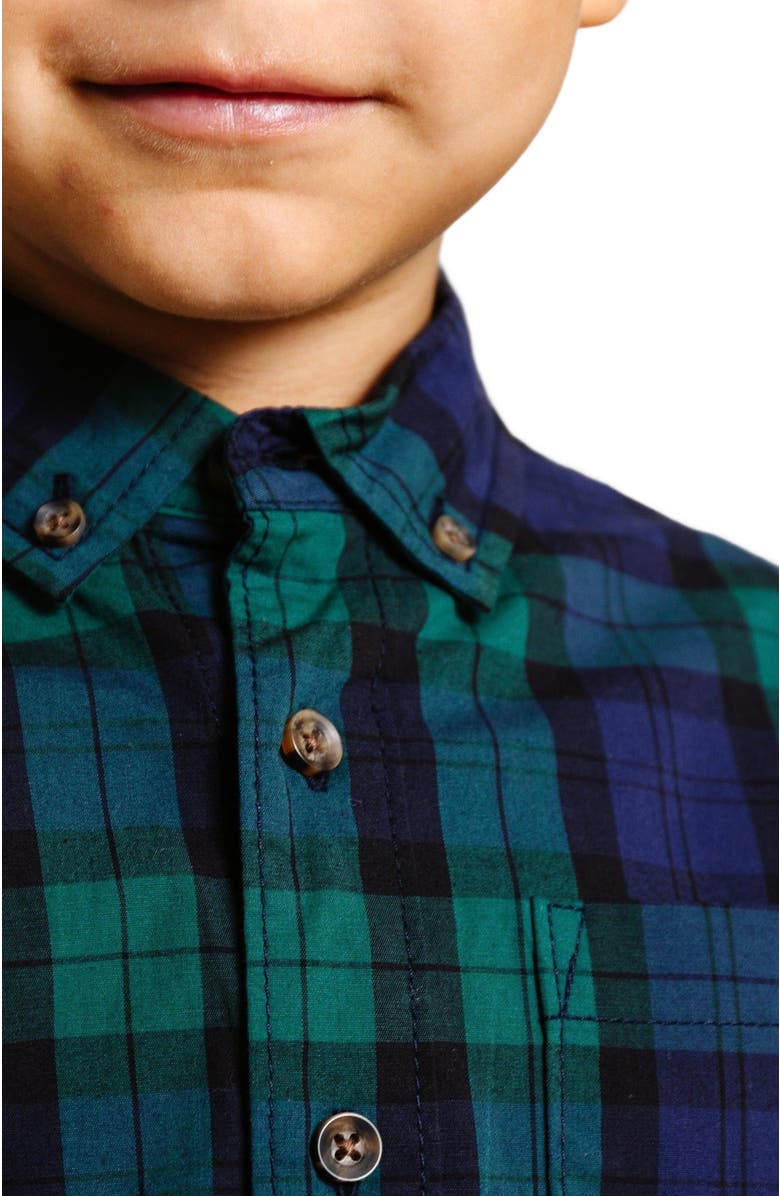 Hope & Henry Boys' Organic Stretch Poplin Shirt, Kids, Alternate, color, 