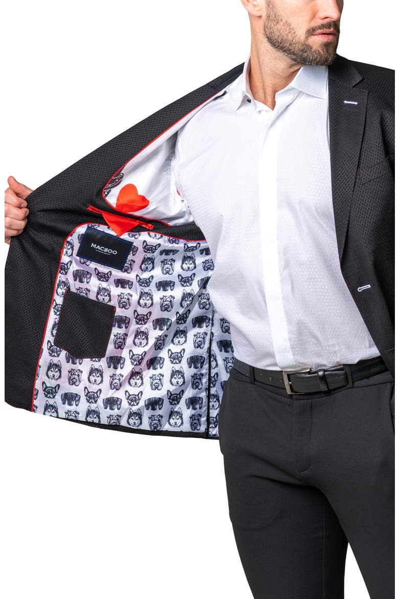 Socrates Blue Black Sport Coat, Alternate, color, BLACK