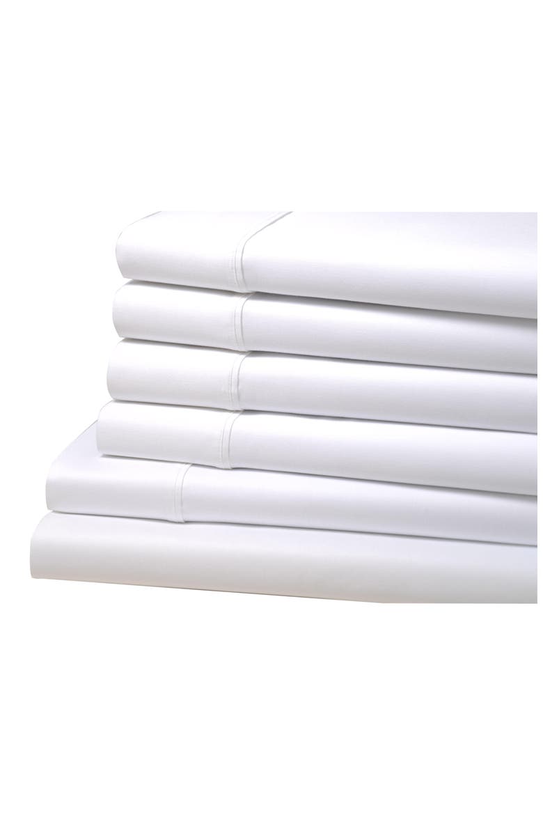 1500 Thread Count 6-Piece Sheet Set, Main, color, WHITE