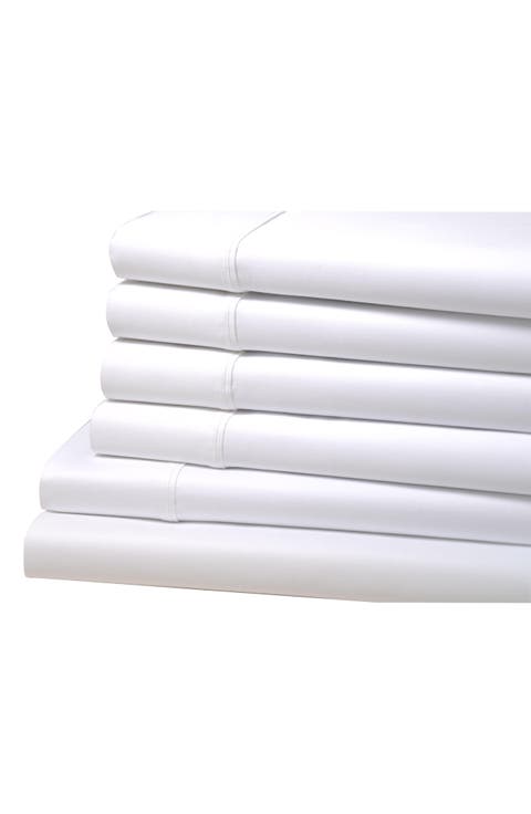 1500 Thread Count 6-Piece Sheet Set