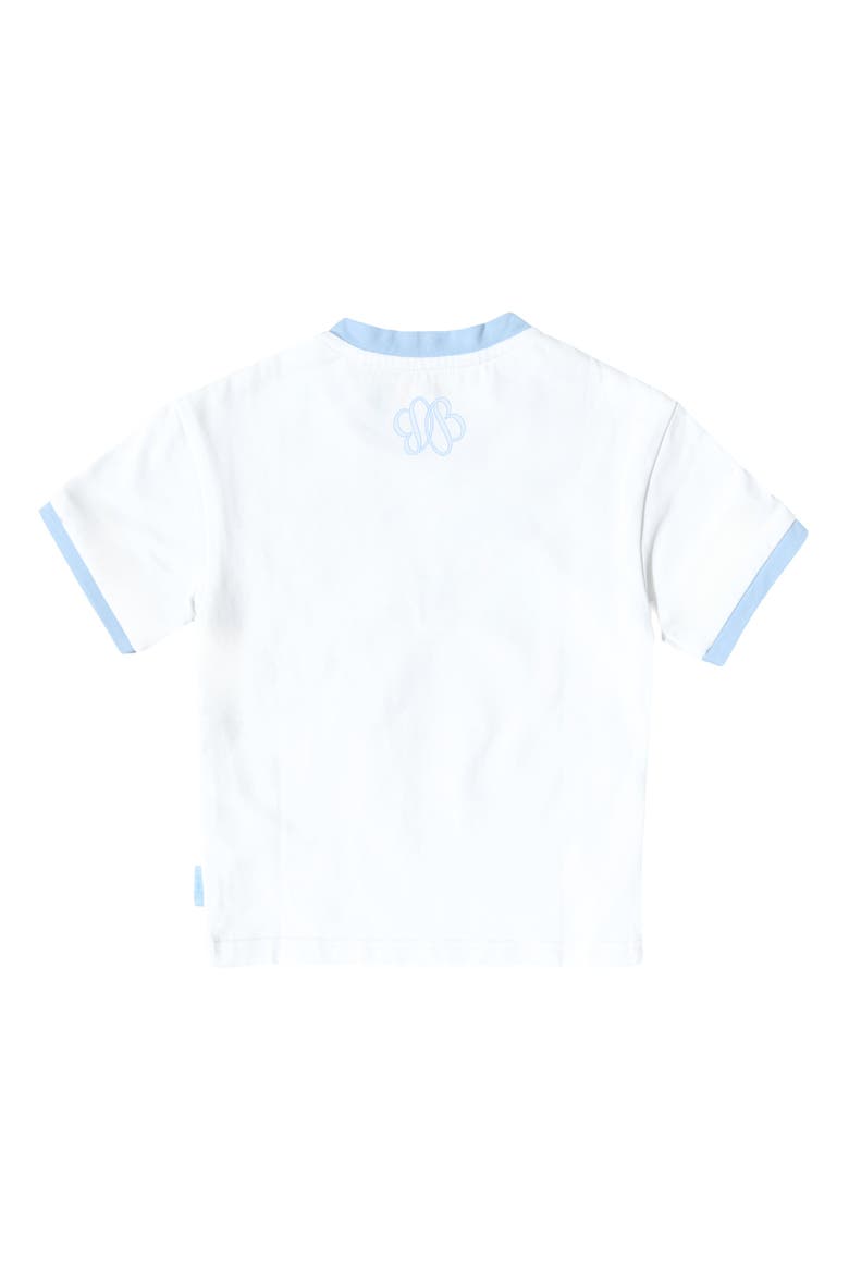 Little Brother T-Shirt, Alternate, color, White/Blue