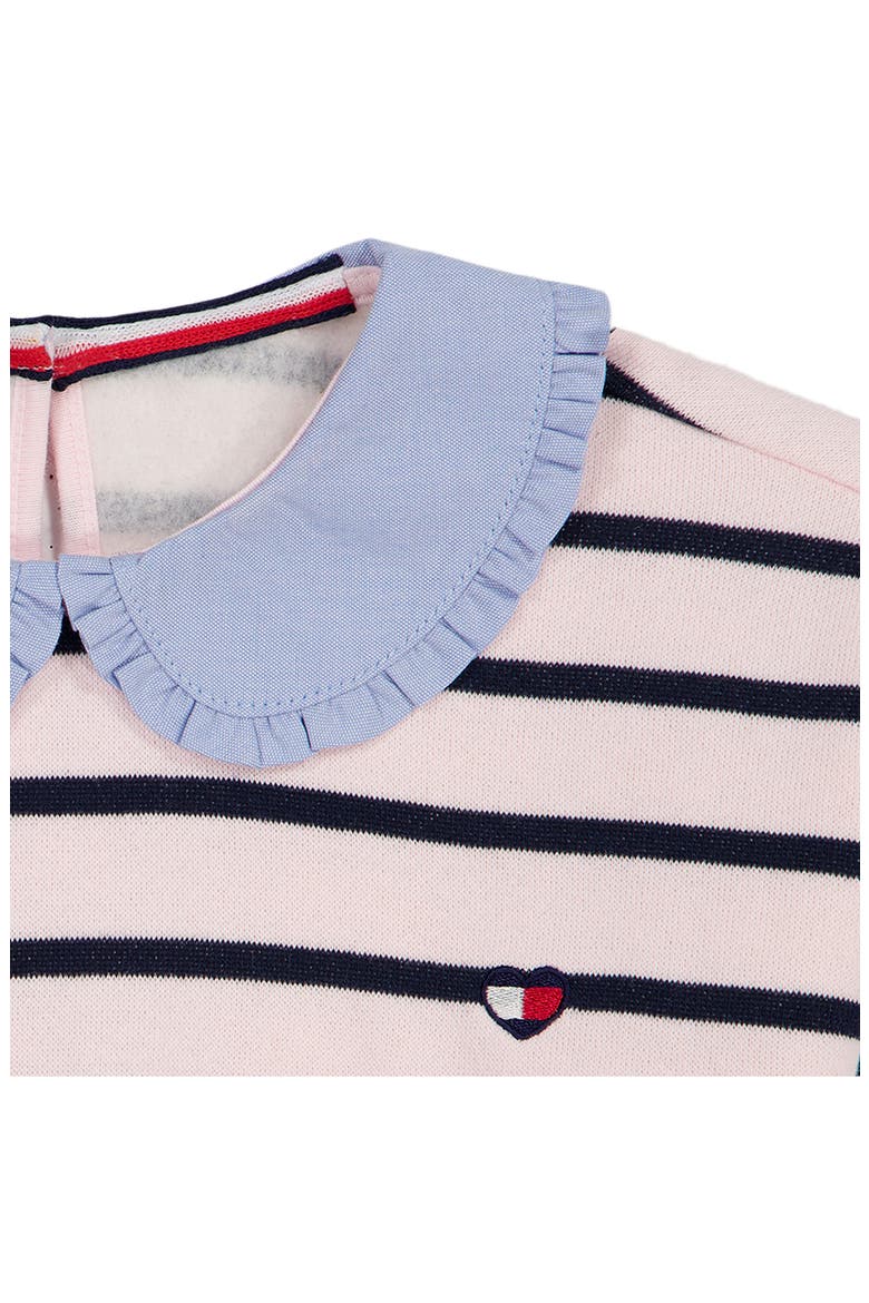 Kids' Stripe Sweatshirt & Pants Set, Alternate, color, BLUE MULTI
