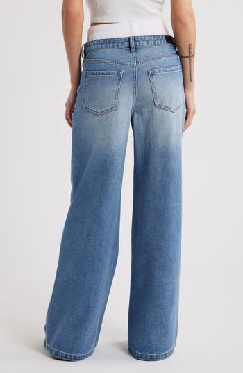 High Waist Wide Leg Jeans