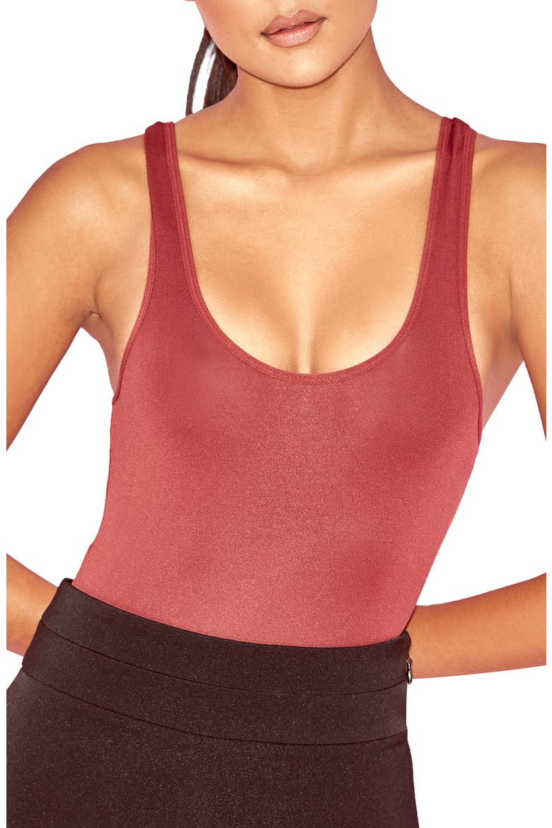 Luca Bodysuit, Alternate, color, BURGUNDY