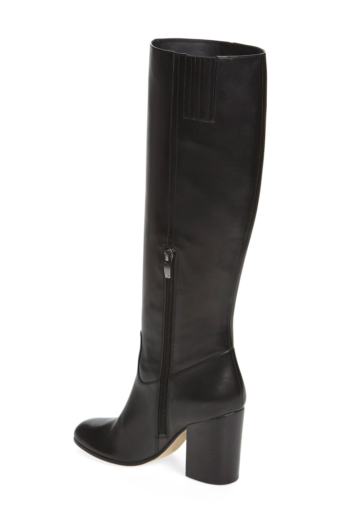 Via Spiga 'Beckett' Tall Boot, Alternate, color, 