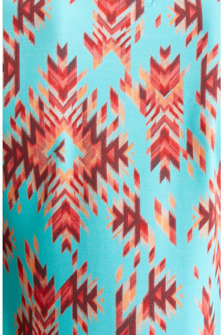 Ressi Ganado Print T-Shirt, Alternate, color, POOL BLUE MT GANADO PRINT