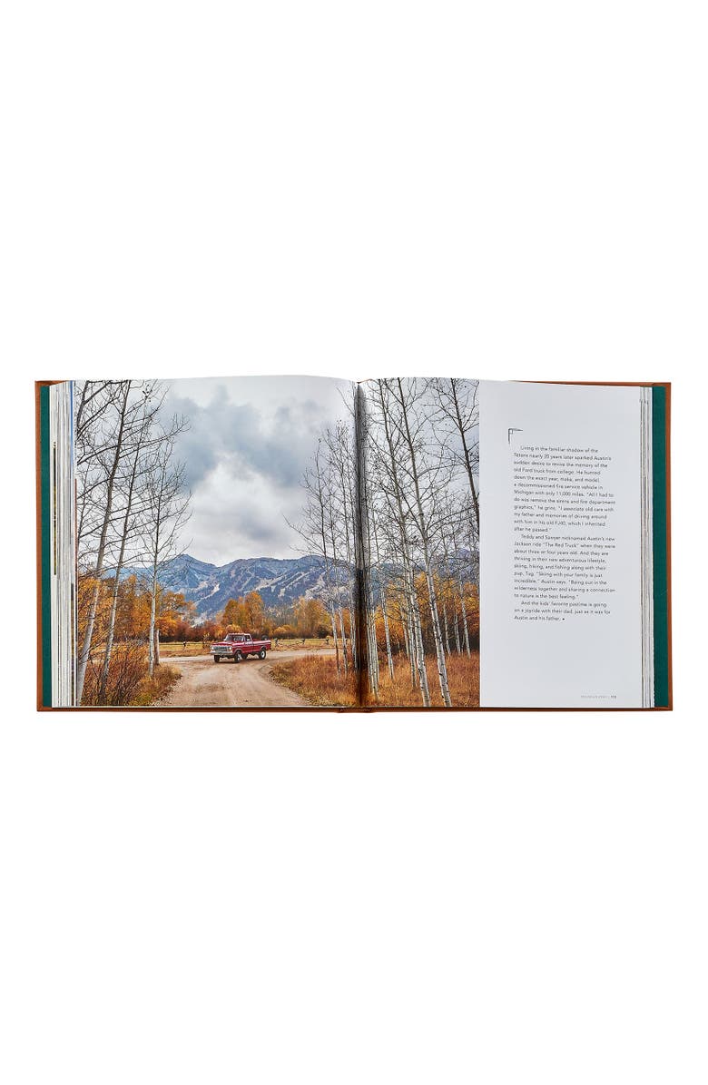 Graphic Image Mountain Rides by Johnny Vacay Leather Edition, Alternate, color, Tan