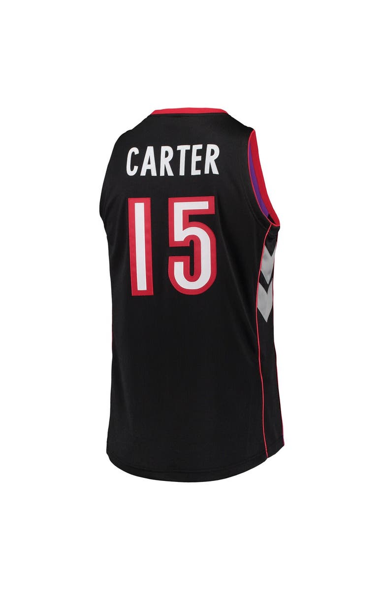 Mitchell & Ness Men's Mitchell & Ness Vince Carter Purple Toronto Raptors 1999/2000 Hardwood Classics Authentic Jersey, Alternate, color,