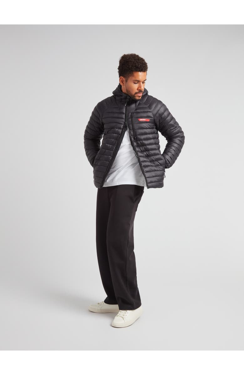 JACK1T Satell1Te Long Sleeve Hooded Jacket, Alternate, color, Black