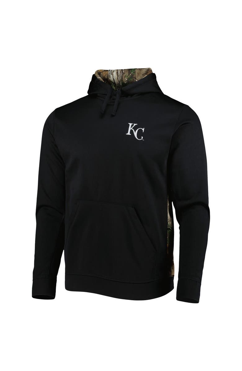 DUNBROOKE Men's Dunbrooke Black/Camo Kansas City Royals Ranger Pullover Hoodie, Alternate, color, Black