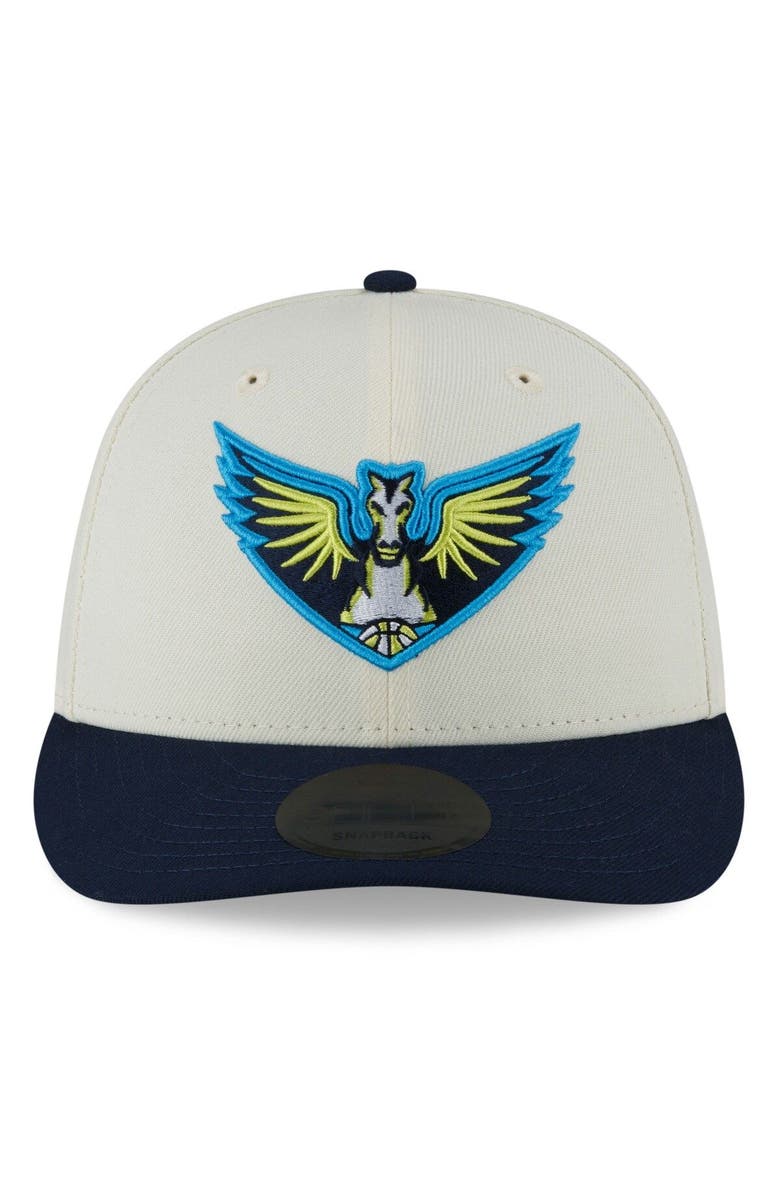 New Era Men's New Era White/Navy Dallas Wings 2023 WNBA Draft 9FIFTY Snapback Hat, Alternate, color, 