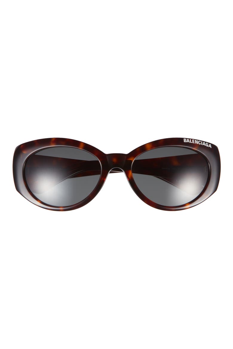 Oval Sunglasses, Main, color, HAVANA HAVANA GREEN