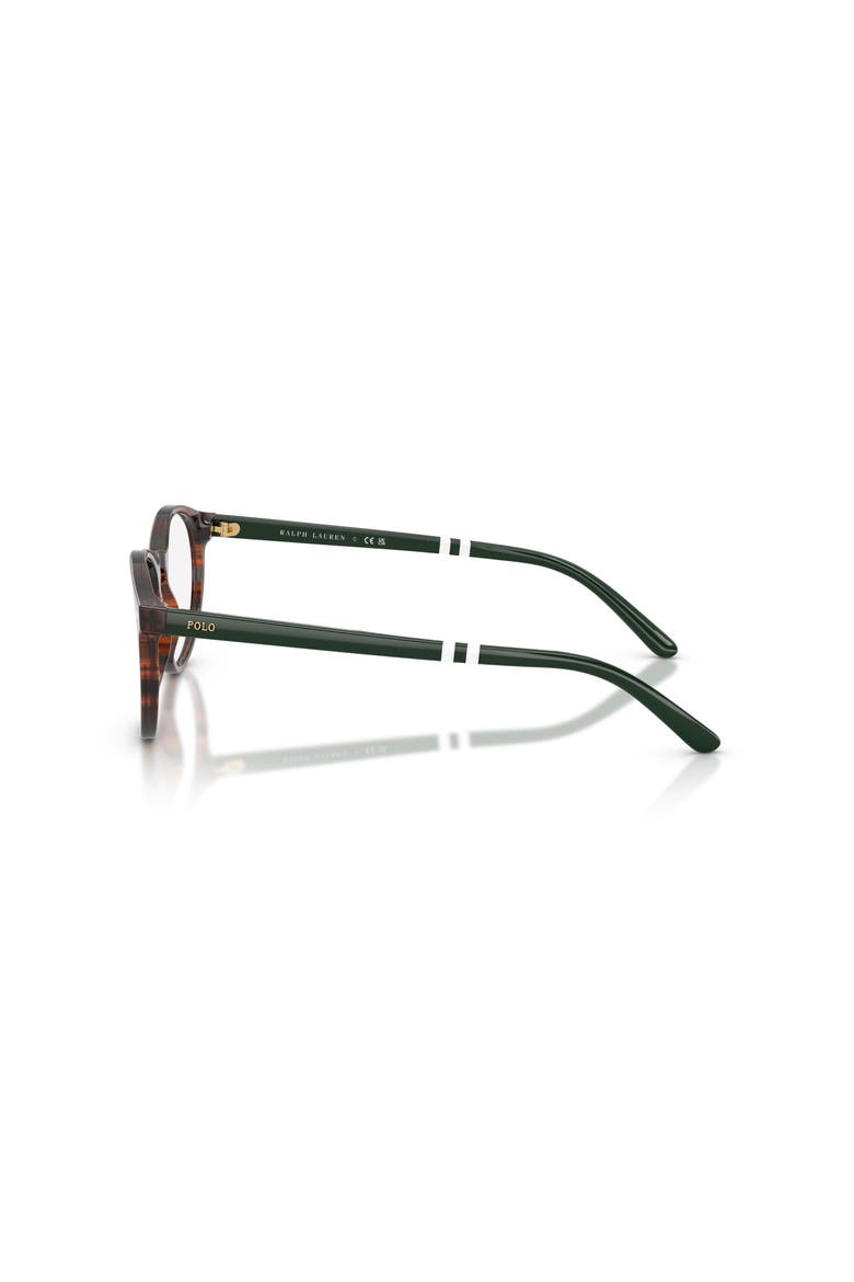 48mm Round optical glasses, Alternate, color, Brown