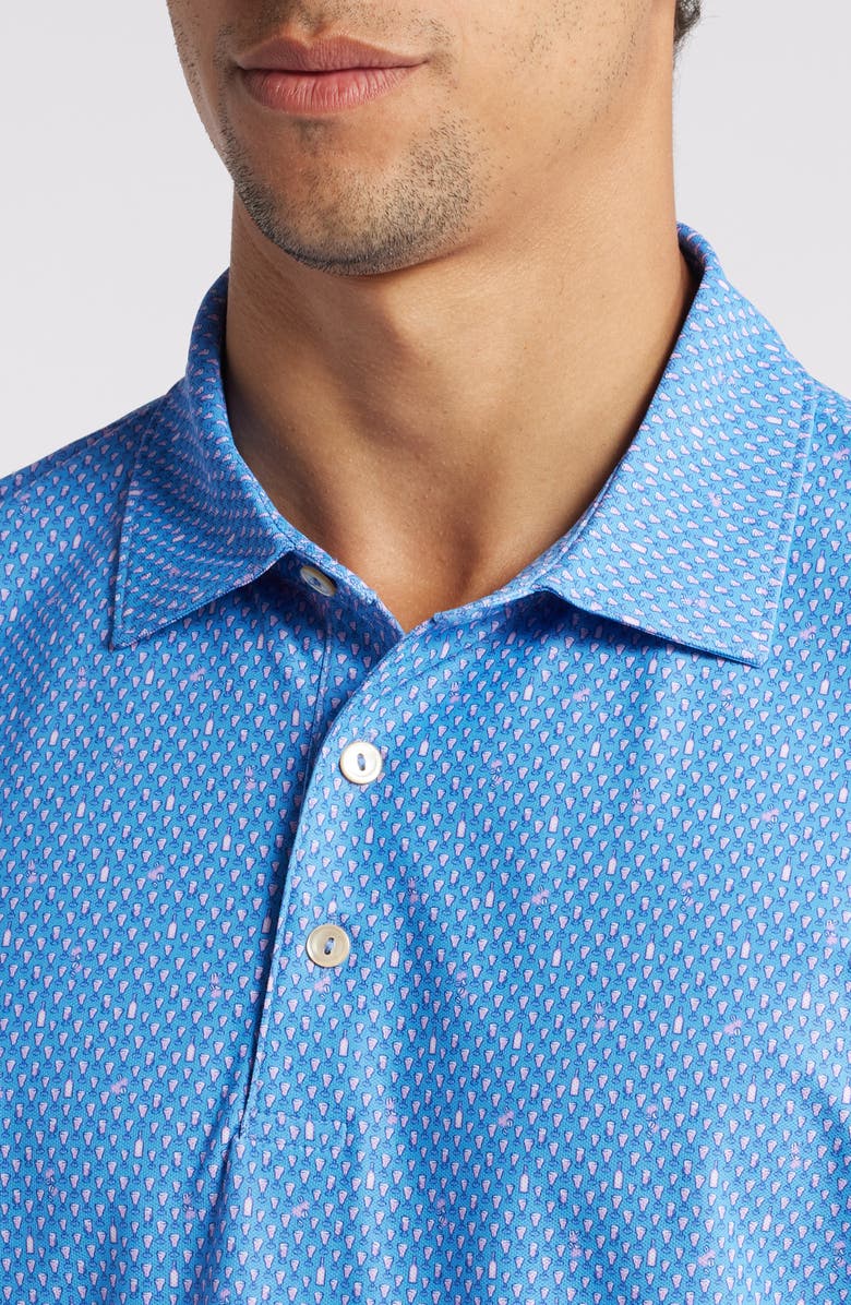 Peter Millar Irish Coffee Performance Golf Polo, Alternate, color, 