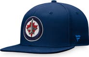 FANATICS Men's Fanatics Branded Navy Winnipeg Jets Core Primary Logo Fitted Hat