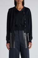 Bottega Veneta Knot Button Twin Set