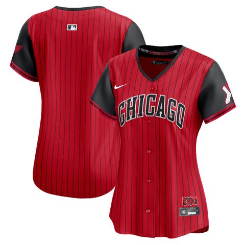 Women's Nike  Red/Black Chicago White Sox 2025 City Connect Limited Jersey