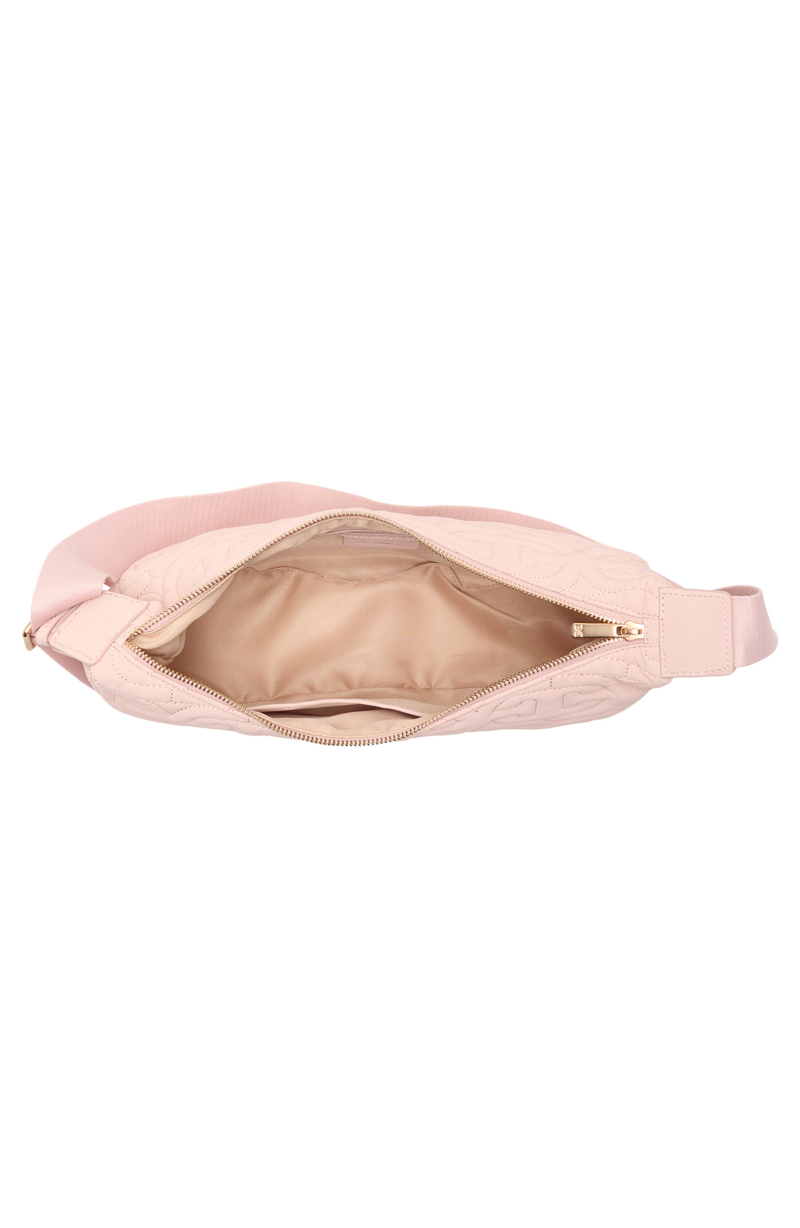 Ethyl Crescent Crossbody Bag, Alternate, color, DUSTY PINK