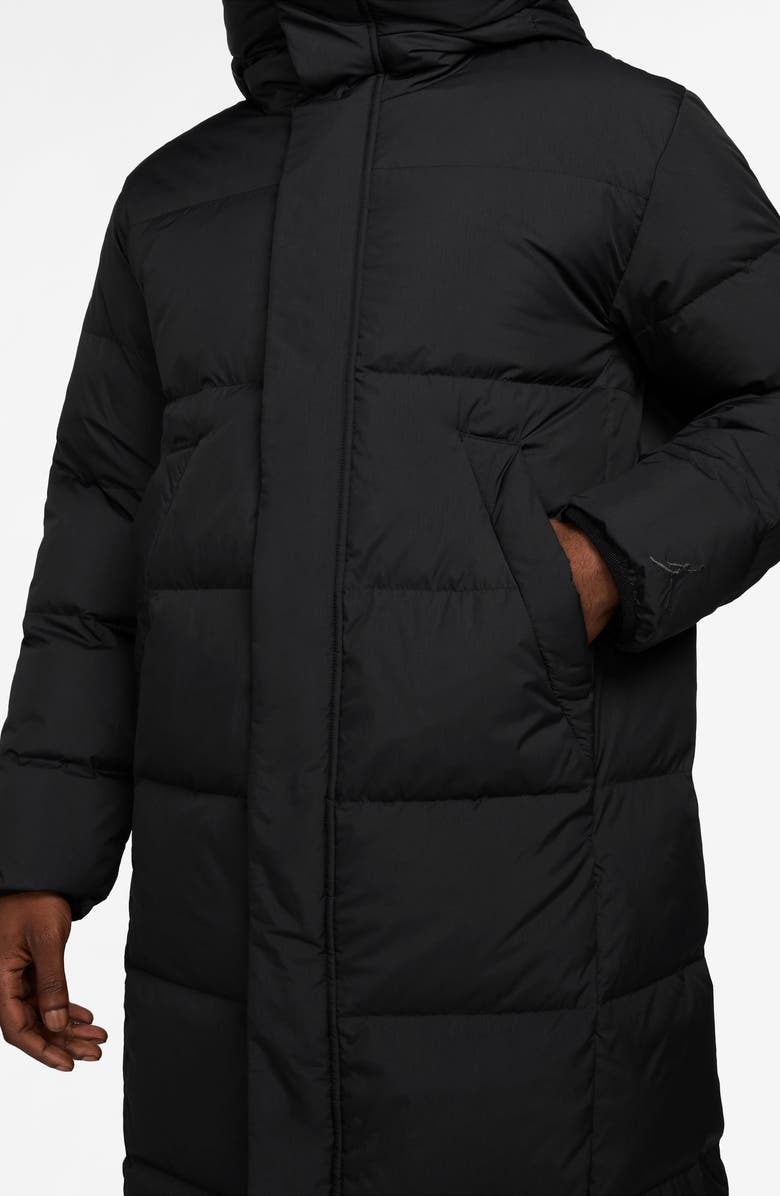 Jordan Flight Longline Down Puffer Parka, Alternate, color, 