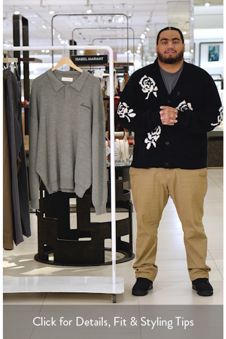 Signature '90s Merino Wool Polo Sweater video