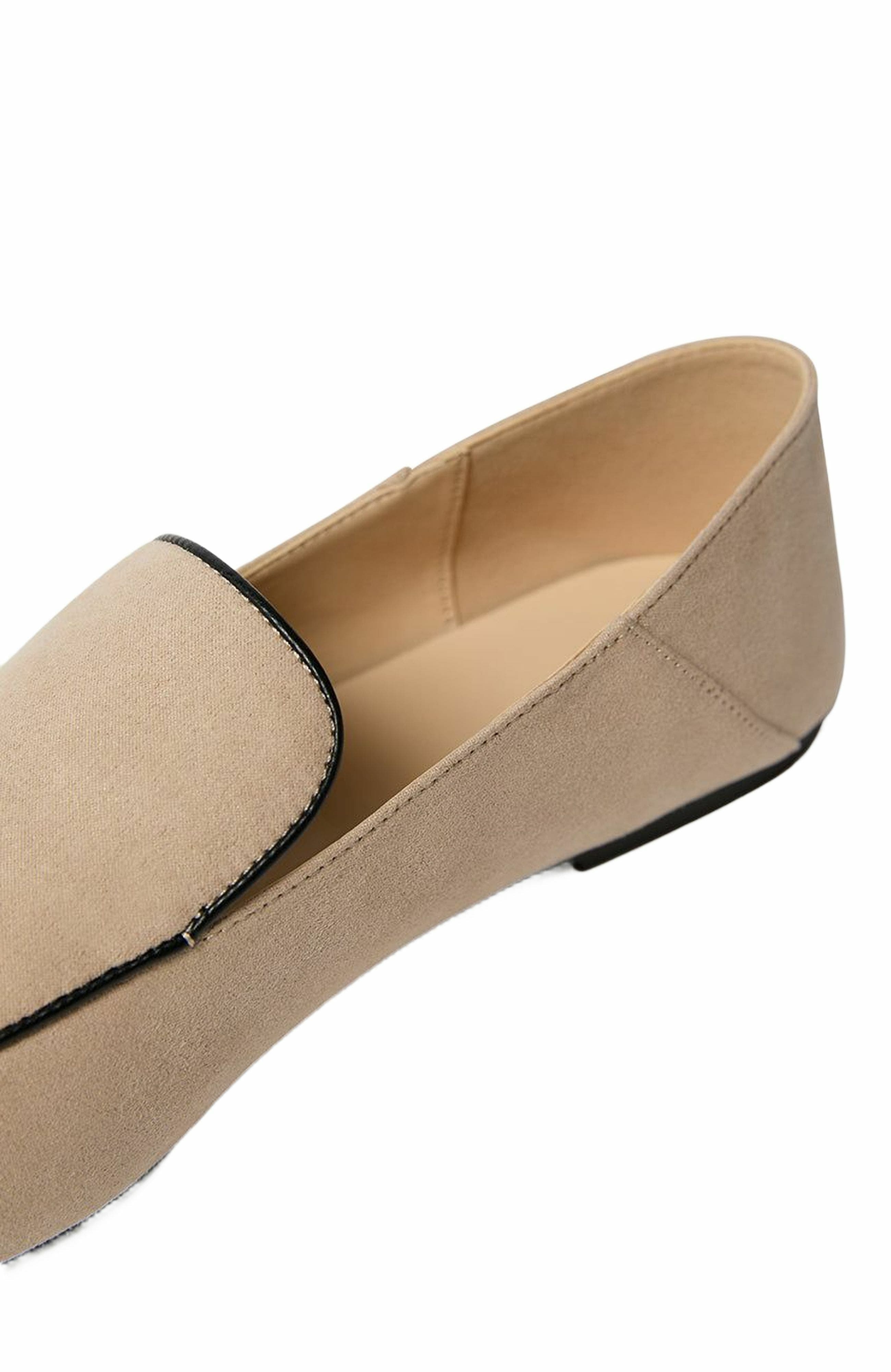 WeWoreWhat Loafer, Alternate, color, Taupe/Black