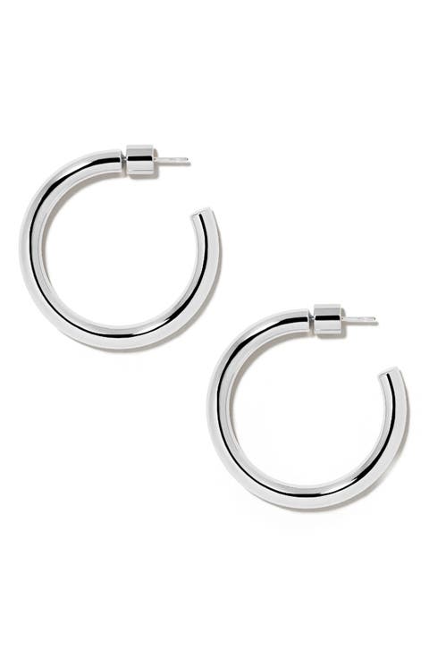 Lilly Mini Hoops, 1-Inch