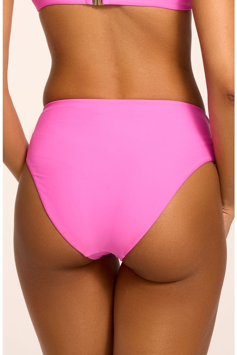 Bethany Belted Bikini Bottoms, Alternate, color, RADIANT PINK