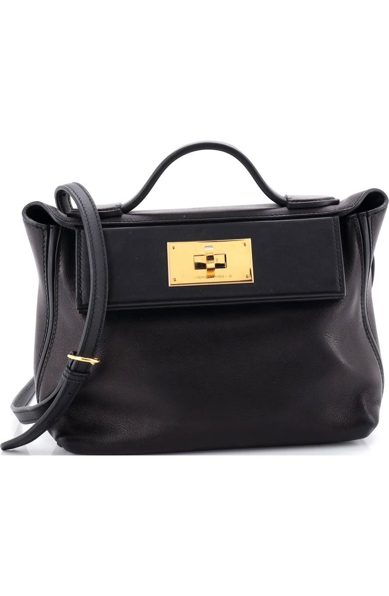 Pre-Owned Hermes 24/24 Bag Volupto with Swift 21, Main, color, Noir