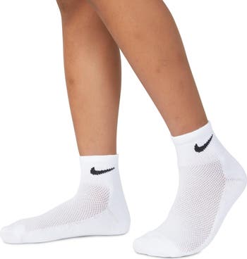 Kids' Swoosh Cushioned Ankle Socks