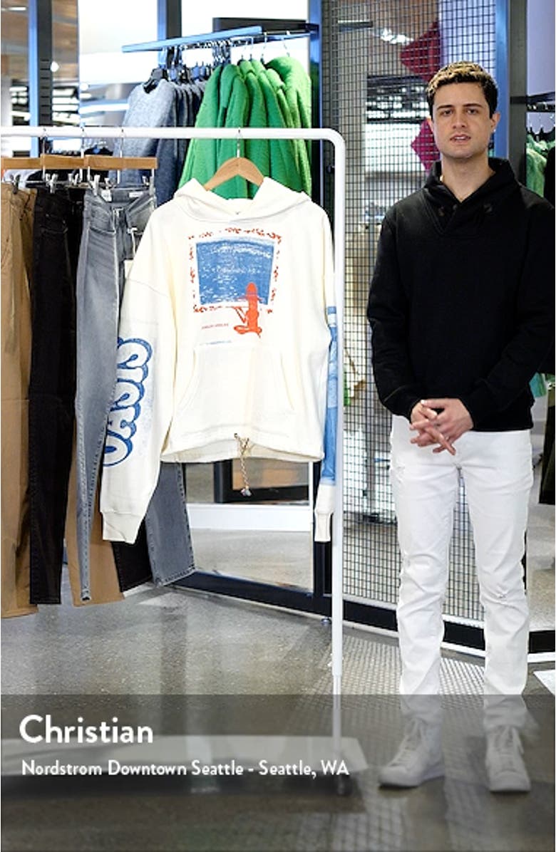 Password to Nirvana Cotton Blend Graphic Hoodie, sales video thumbnail