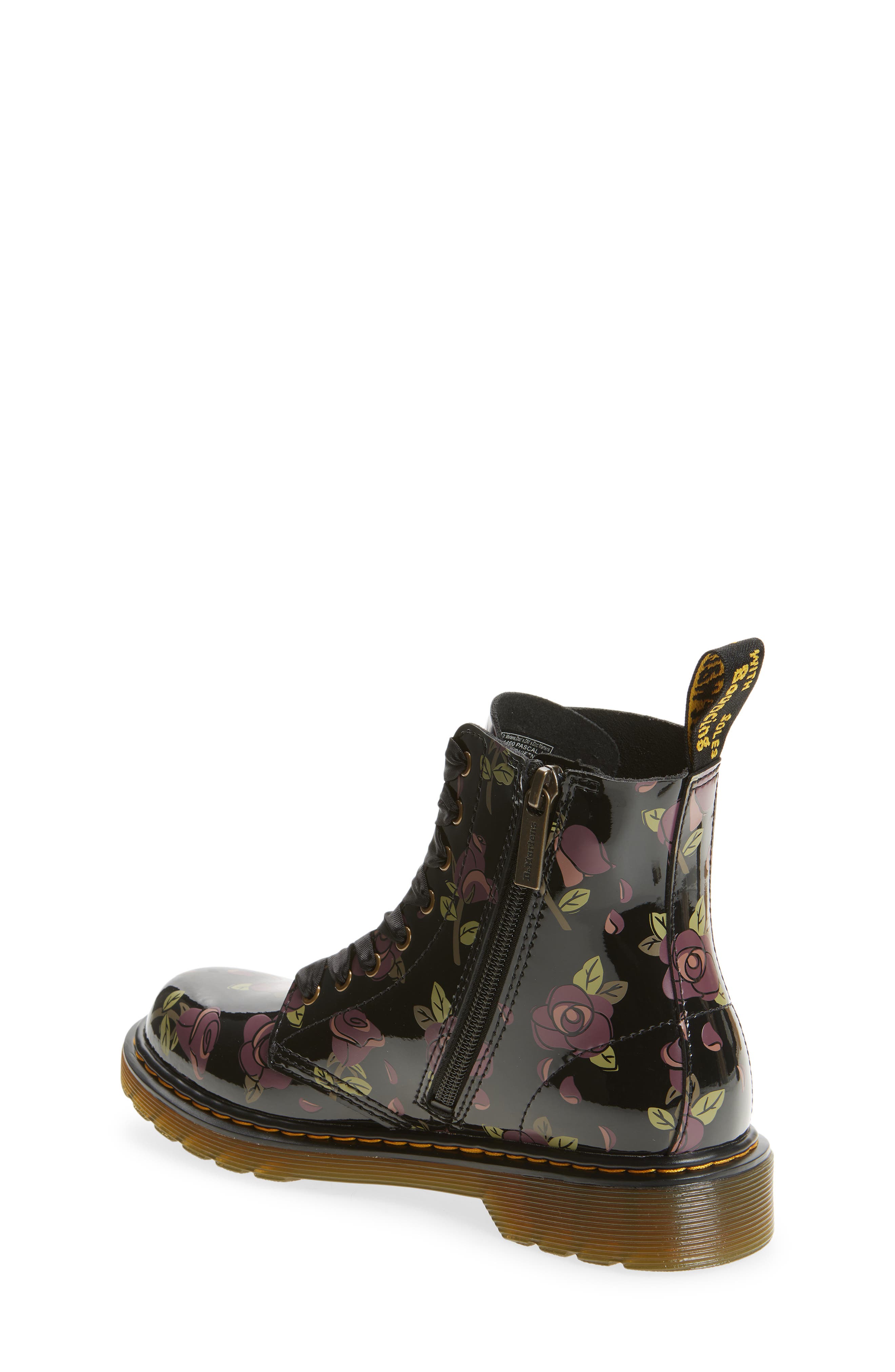 Dr. Martens Kids' 1460 Pascal Boot, Alternate, color, Black