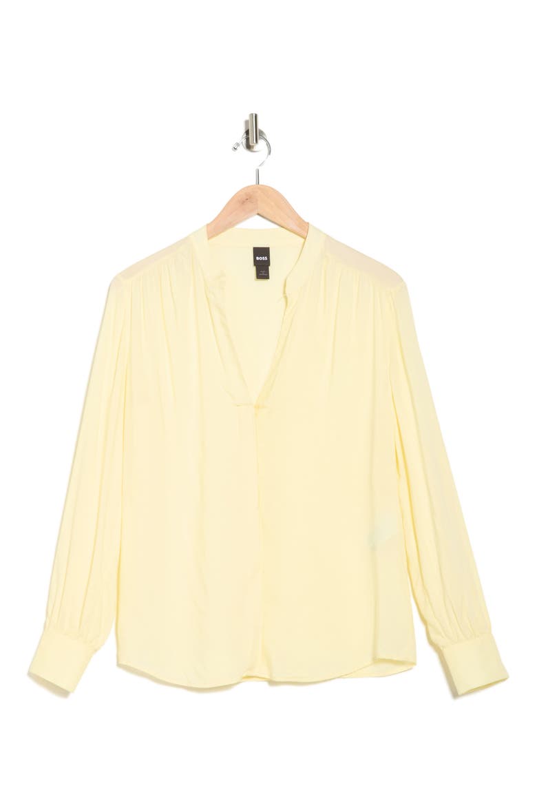 Banoria Long Sleeve Top, Alternate, color, OPEN YELLOW