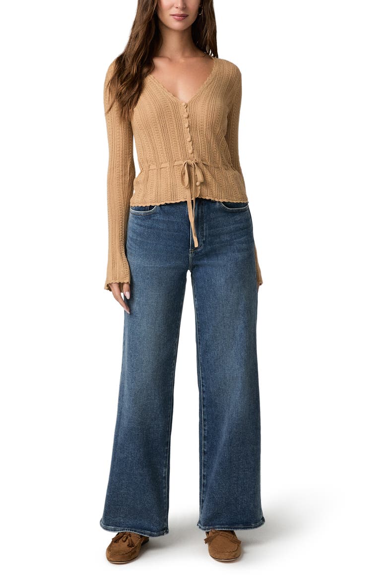 Anessa High Waist Wide Leg Jeans, Alternate, color, BOWERY